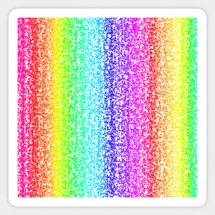 Rainbow stripes Sticker